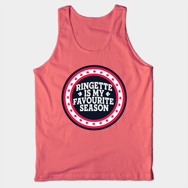 Ringette is my favourite season Tank Top by DacDibac